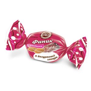 Финик в йогуртовой глазури с миндалем